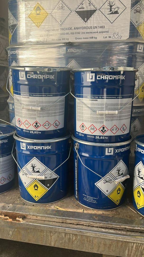 Krom Trioksit (Chromium Trioxide CrO₃) – Endüstriyel Ku