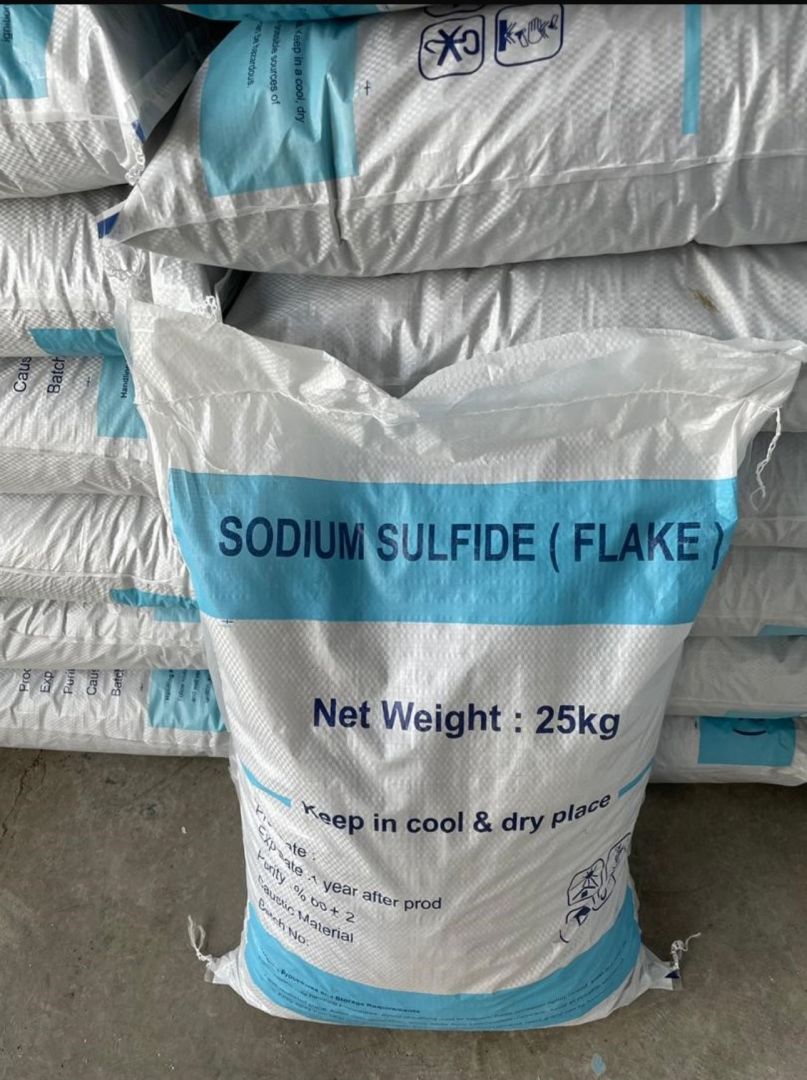 Sodyum Sülfür Flake (Sodium Sulfide Na₂S) – Endüstriyel