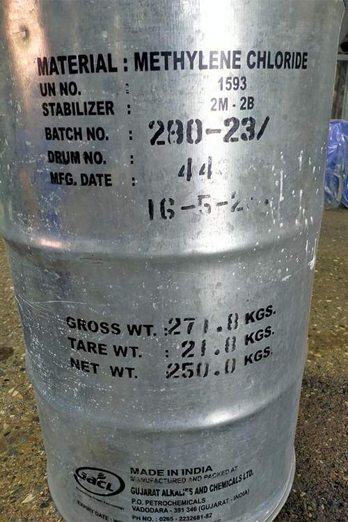 Metilen Klorür (Methylene Chloride / Dichloromethane) –